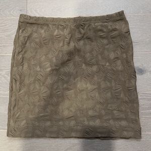 H&M Olive Mini Skirt | Size S